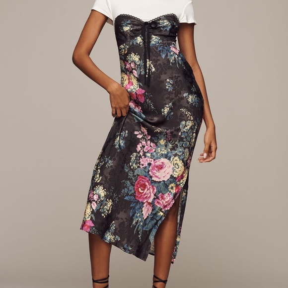 By Anthropologie Dresses & Skirts - By Anthropologie Twofer Midi slip Skirt